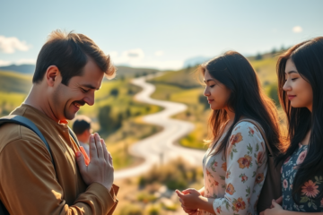 A serene sunrise symbolizing new beginnings and the importance of starting the day with a prayer.