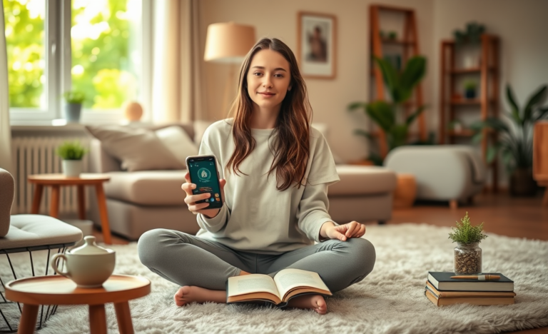 User engaging with the Daily Prayer app that enhances daily spiritual routines.