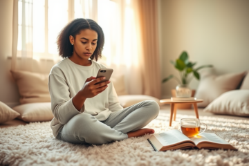 Screenshot of the Daily Prayer App showcasing its user-friendly interface designed for deeper spiritual engagement.