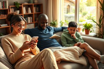A smartphone displaying the Daily Prayer App with inspirational messages and daily prayers.