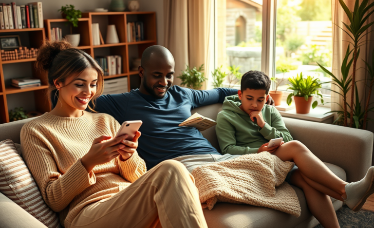 A smartphone displaying the Daily Prayer App with inspirational messages and daily prayers.