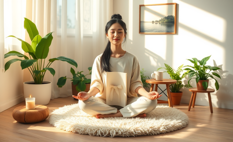 A serene image representing the Daily Prayer App promoting inner peace and mindfulness.